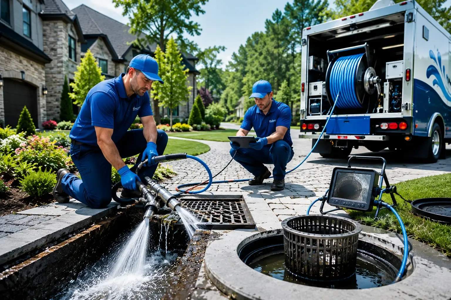 Local outdoor drain cleaning professionals in Piper City, IL
